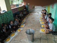 Diwali celebration with school childrens